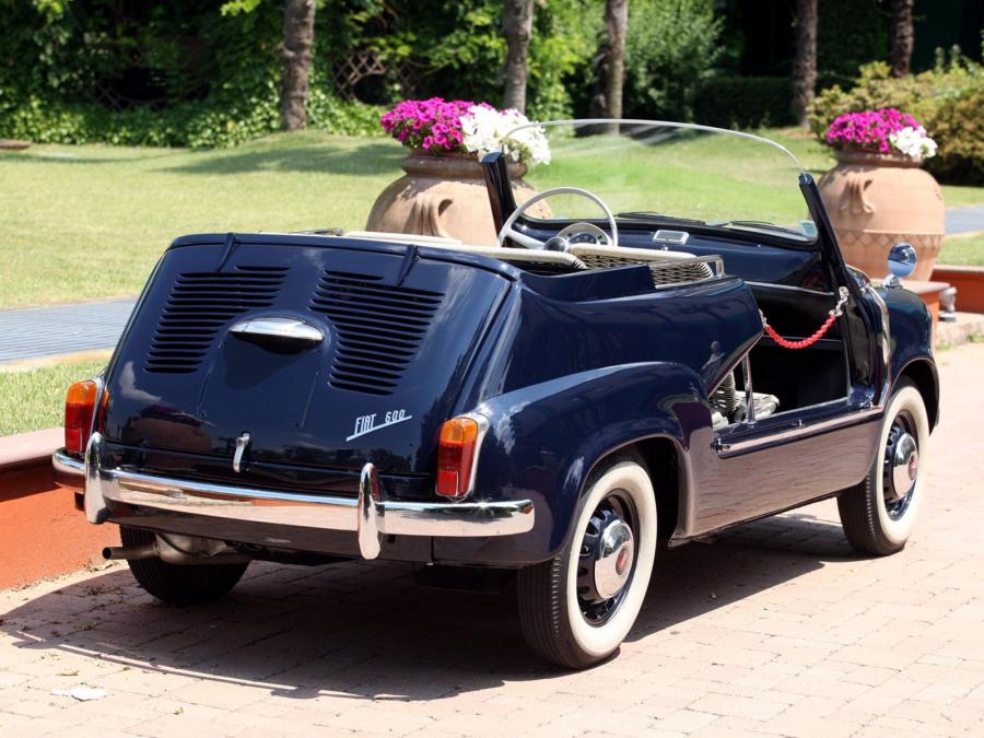 Fiat 600 Spiaggia Viareggina 1963 года  (фото 9 из 11)